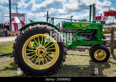 Tractor- 1937 John Deere Model A. Canfield Fair. Mahoning County