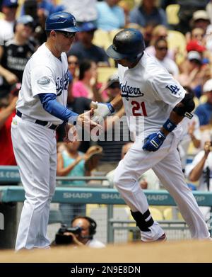 LA Dodgers Hyun-Jin Ryu (99) at media photo day on February 17, 2013 during  spring training in Glendale, AZ.(AP Photo/David Durochik Stock Photo - Alamy