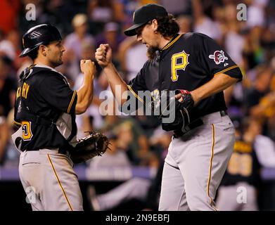 Pittsburgh Pirates pinch hitter Michael Chavis (2) hits an RBI double  against the Boston Red Sox during the sixth inning of a baseball game,  Thursday, Aug. 18, 2022, in Pittsburgh. (AP Photo/Philip