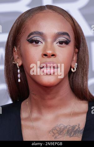 Yinka Bokinni poses for photographers upon arrival at the screening of