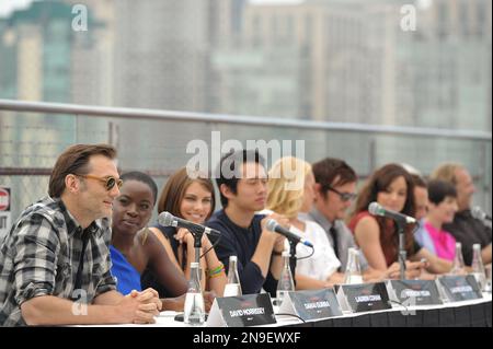 COMMERCIAL IMAGE - David Morrissey and Danai Gurira at AMC's 