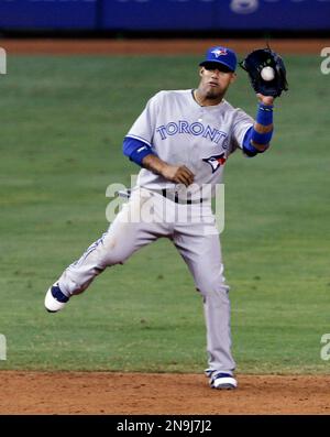 June 3, 2012 Miami Marlins shortstop Jose Reyes played a terrific game  against the Philadelphia Phillies. The Marlins won 5-1. AP Photo/Steve  Moore Stock Photo - Alamy