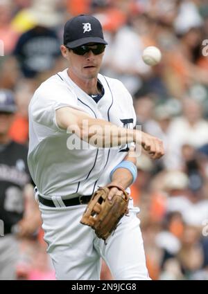 Detroit Tigers relief pitcher Charlie Furbush throws during the fourth  inning of a baseball game against the Cleveland Indians in Detroit,  Wednesday, June 15, 2011. (AP Photo/Carlos Osorio Stock Photo - Alamy