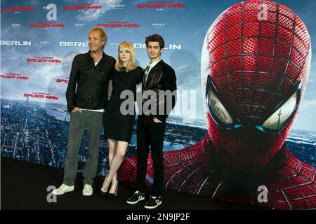 Andrew Garfield & Spider-Man 2 cast chat The Amazing Spider-Man 3 