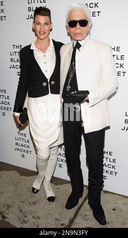 Linda Evangelista and Karl Lagerfeld Chanel's, The Little Black