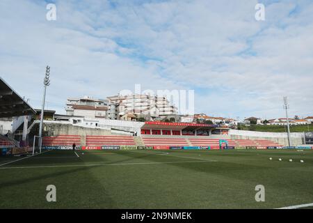 Oliveira de Azemeis, Portugal. 12th Feb, 2023. Kazu (Oliveirense)  Football/Soccer : Portugal Liga Portugal 2 SABSEG match between UD  Oliveirense 2-1 FC Porto B at the Estadio Carlos Osorio in Oliveira de