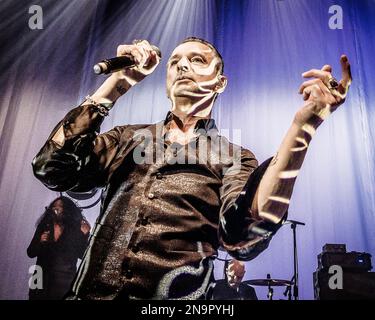 Dave Gahan of Depeche Mode and Soulsavers performing live in December 2021 Stock Photo