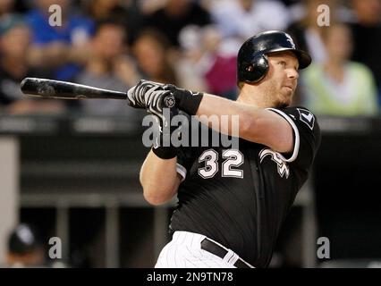 This is a 2012 photo of A.J. Pierzynski of the Chicago White Sox baseball  team. This image reflects the Chicago White Sox active roster as of March  3, 2012 when this image