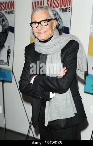 Vidal Sassoon the “Vidal Sassoon The Movie” New York premiere at the