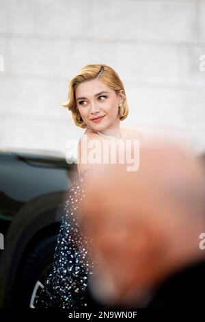 Il cast di 'Don't Worry Darling' sul Red Carpet di Venezia 79, La Biennale di Venezia 2022, Lido di Venezia, Italia Stock Photo