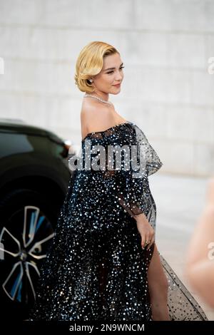 Il cast di 'Don't Worry Darling' sul Red Carpet di Venezia 79, La Biennale di Venezia 2022, Lido di Venezia, Italia Stock Photo