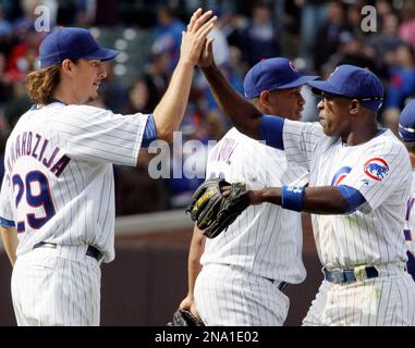 Jeff Samardzija homers, tosses 8 innings in Cubs win