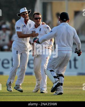 England wicketkeeper Matt Prior celebrates after stumping South Africa ...