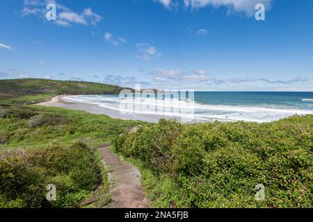 Killalea Beach and Coastline, New South Wales Stock Photo