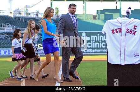 Varitek Family Reunion, Red Sox catcher, Jason Varitek, was…