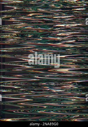 Technology interference Transmission glitch Stock Photo