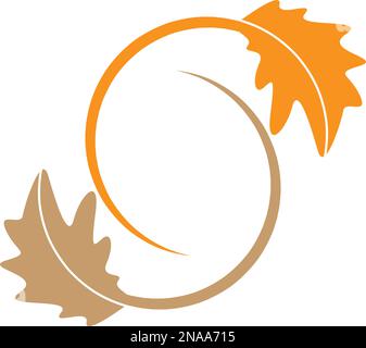 Oak logo icon design illustration Stock Vector