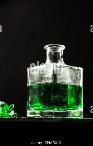 la fee verte | Green aesthetic, Green alcohol, Absinthe art