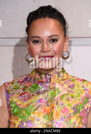 February 12th, 2023, London, UK. Jocasta Almgill arriving at the 2023 WhatÕs On Stage Awards, Prince Charles Theatre, London. Credit: Doug Peters/EMPICS/Alamy Live News Stock Photo