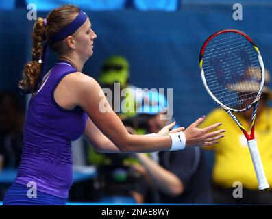 Kvitova to face Errani in Dubai final