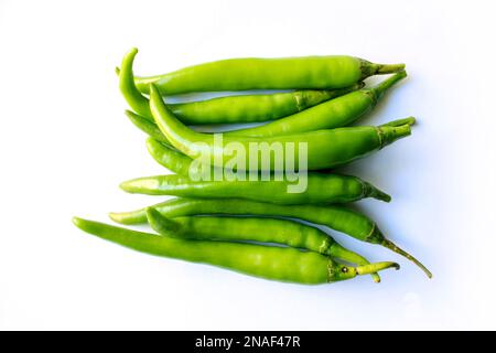 Fresh Green chilly stock photo Stock Photo