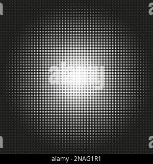 halftone circle vector logo symbol, icon, design. abstract dotted Stock Vector