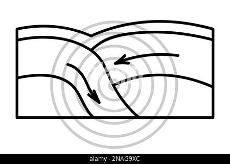 Isolated earth plates tectonic Stock Vector Image & Art - Alamy