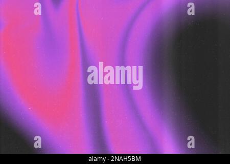 Abstract retro grunge decorative relief with film dust texture and rose and purple gradient colors. Rough colored illustration background. Stock Photo