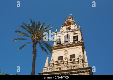 Torre del Alminar, Mezquita, Cordoba, Andalusia, Spain Stock Photo