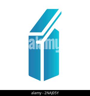 Simple vector icon ATM Stock Vector