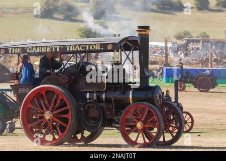 England, Dorset, The Annual Great Dorset Steam Fair at Tarrant Hinton near Blandford Forum, Steam Engine Stock Photo
