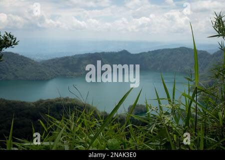 Ngozi (Ngosi) Crater lake in Mbeya, Tanzania, Africa. Second largest crater in Africa. Stock Photo