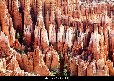 Inspiration Point Lookout in the Bryce Canyon National Park. Utah USA Stock Photo
