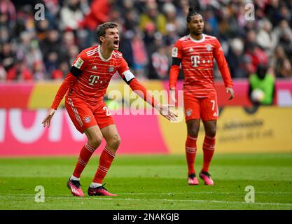 Thomas MUELLER, MueLLER, FCB 25 Serge GNABRY, FCB 7 in the round of 16 ...