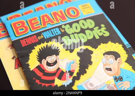 Roger the dodger beano character hi-res stock photography and images - Alamy