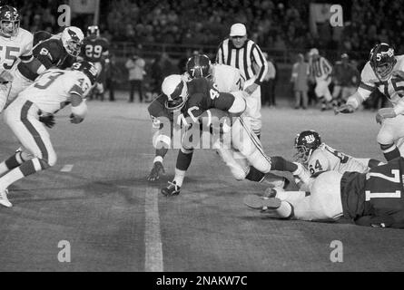 Lee Bouggess (46) Philadelphia Eagles running back is pulled down