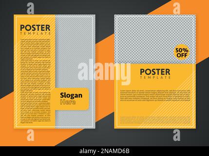 Abstract gradient background with photo space. Suitable for any social media posting Stock Vector