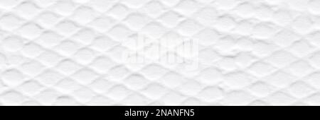 Contrast patterned white paper texture for your personal project. Panoramic white paper background. Extremely high resolution, detailed photo of paper Stock Photo