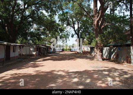 Toubacouta village in Senegal, West Africa Stock Photo