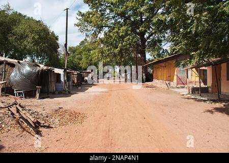 Toubacouta village in Senegal, West Africa Stock Photo