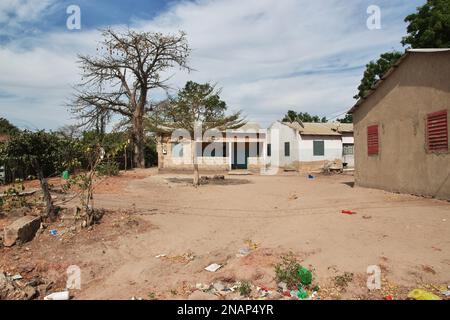 Toubacouta village in Senegal, West Africa Stock Photo