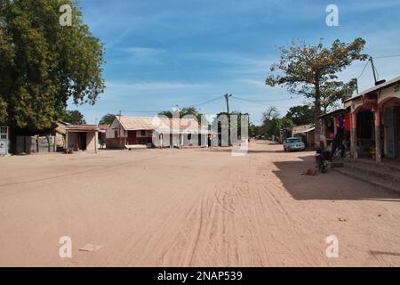 Toubacouta village in Senegal, West Africa Stock Photo