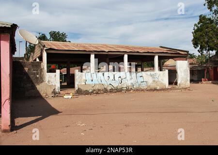 Toubacouta village in Senegal, West Africa Stock Photo