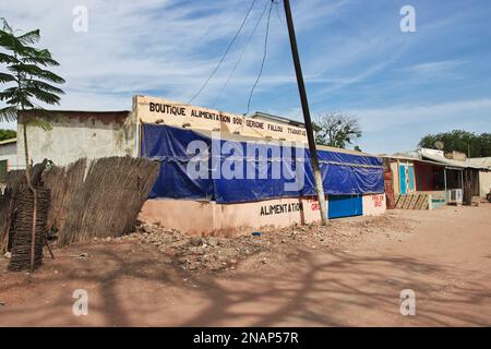 Toubacouta village in Senegal, West Africa Stock Photo