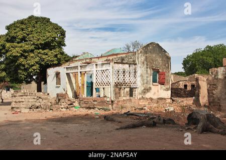 Toubacouta village in Senegal, West Africa Stock Photo