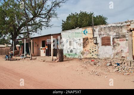 Toubacouta village in Senegal, West Africa Stock Photo