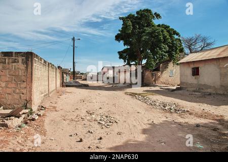 Toubacouta village in Senegal, West Africa Stock Photo