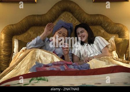 Are You There God? It's Me, Margaret.  Kathy Bates & Abby Ryder Fortson Stock Photo