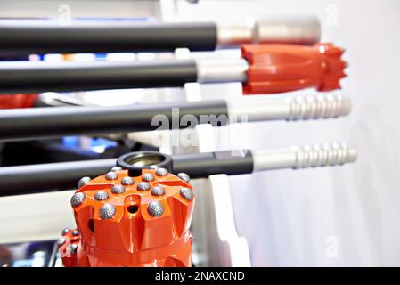 Drilling head for oil mining Stock Photo