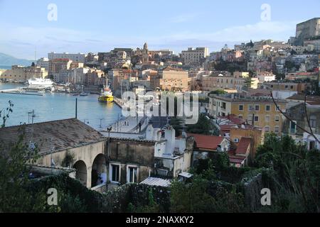 View over the Old Town of Gaeta, Italy Stock Photo